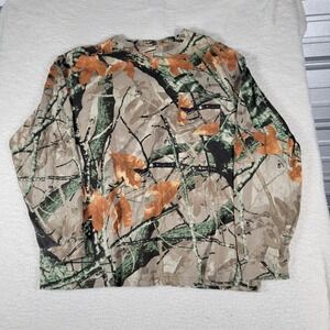 Outfitters Ridge T-Shirt Mens XL Fusion 3-D‎ Camo Long Sleeve Pocket 46M102